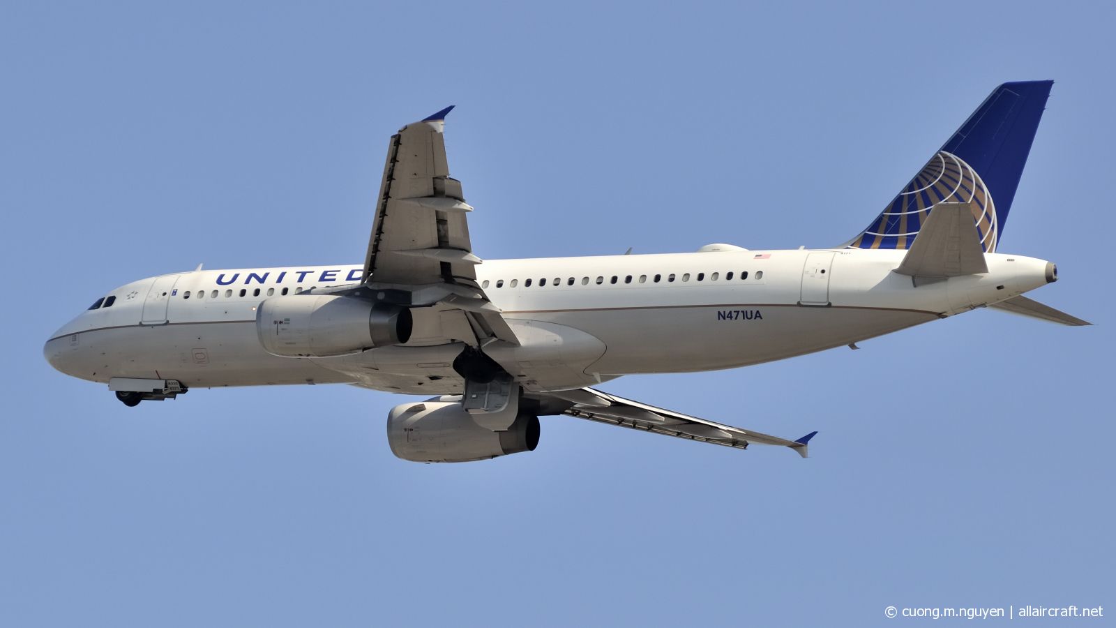N471UA (1432) 2001 Airbus A320-232