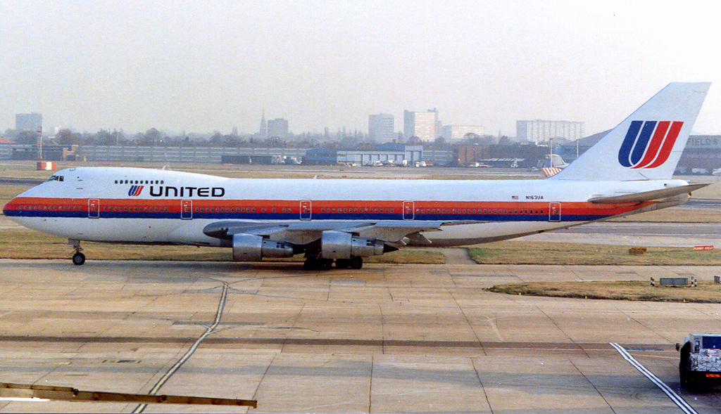 N163UA · Boeing 747-238B · (LHR / EGLL)