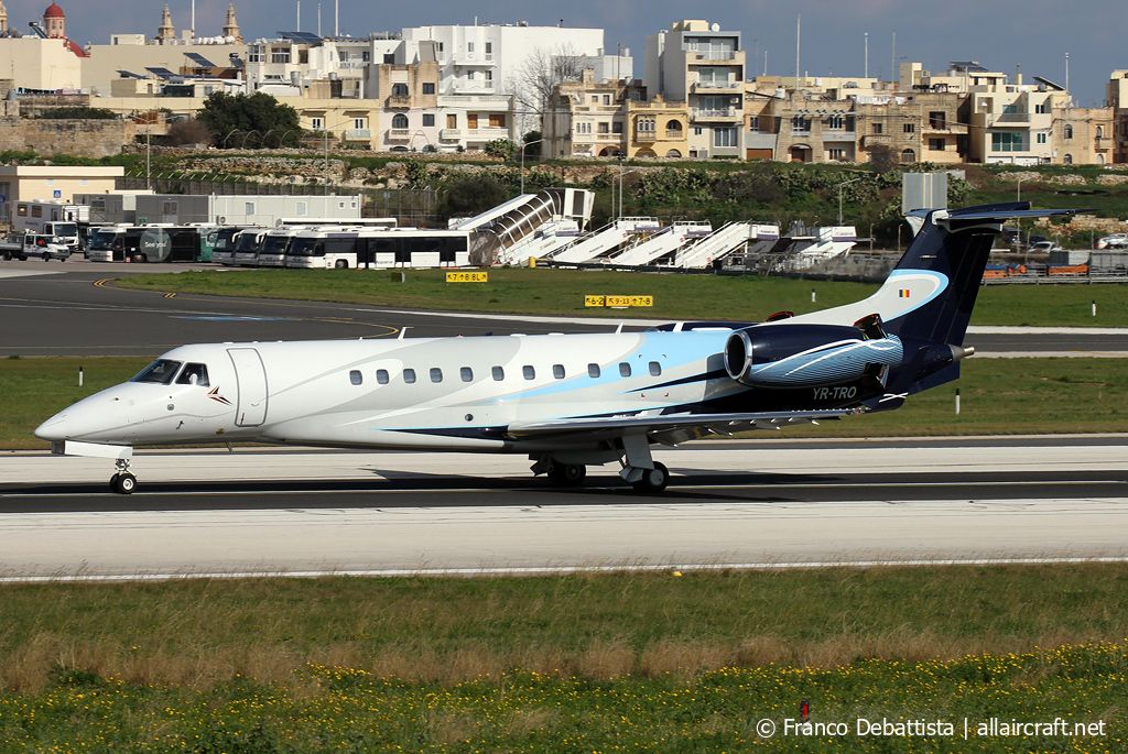 YR-TRO · Embraer ERJ-135BJ Legacy 600 · (MLA / LMML)