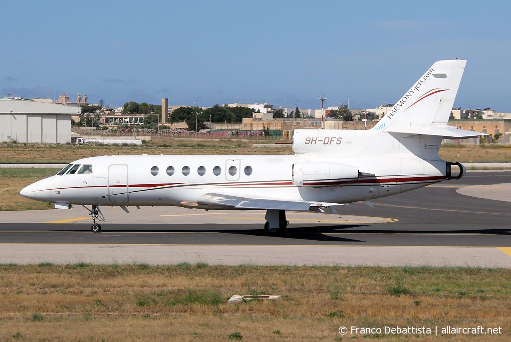 9H-DFS (0185) Dassault Falcon 50