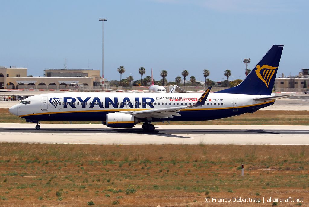 9H-QBD (61579) 2015 Boeing 737-8ASWL
