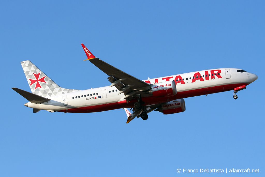9H-VUB (65877) 2021 Boeing 737-8200 MAX