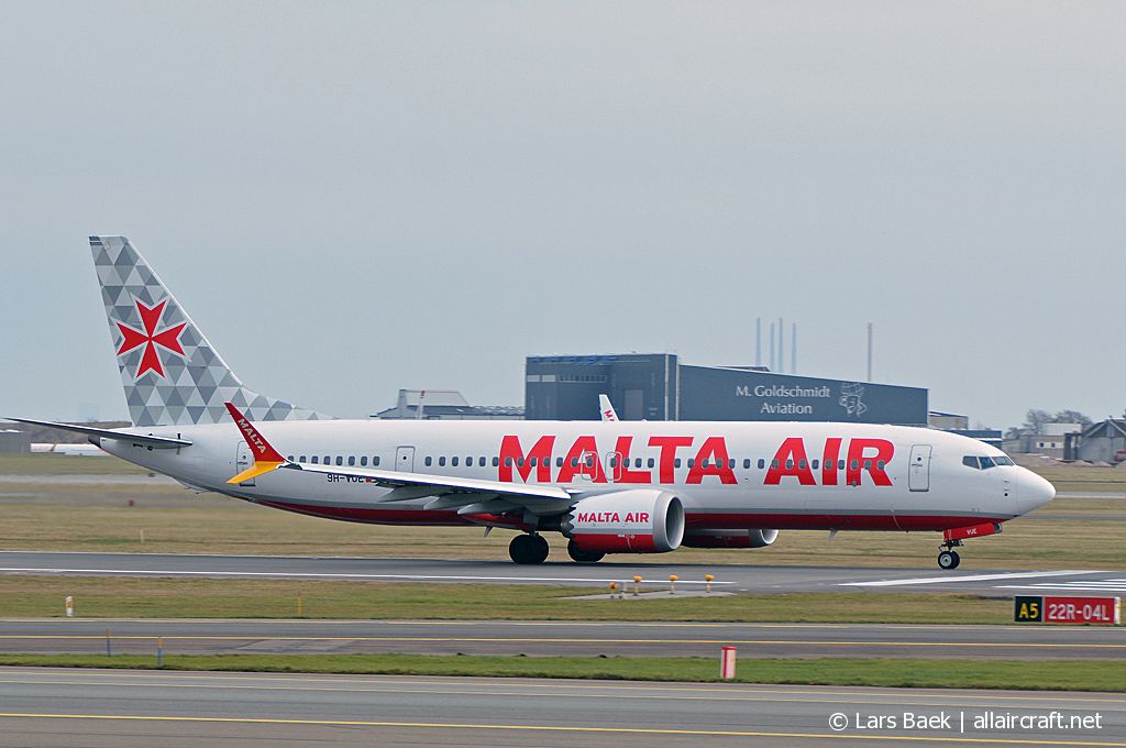 9H-VUE (65876) 2021 Boeing 737-8200 MAX