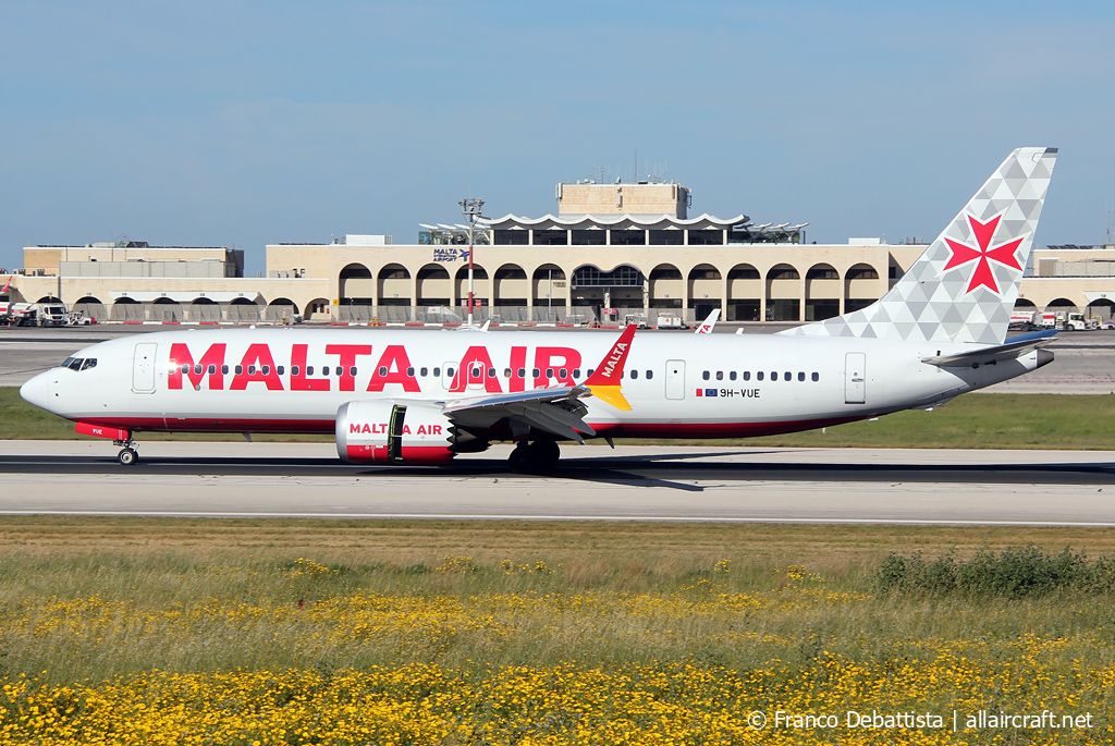 9H-VUE (65876) 2021 Boeing 737-8200 MAX