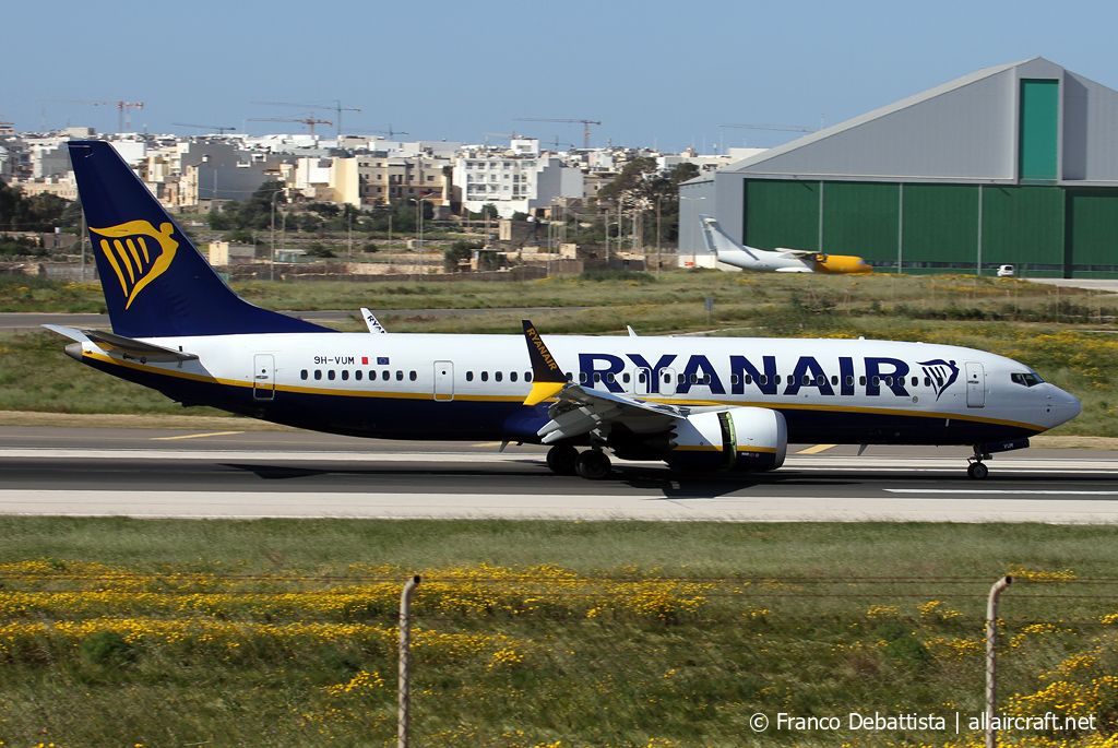 9H-VUM · Boeing 737-8200 MAX · (MLA / LMML)