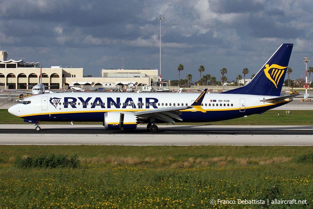 9H-VUN · Boeing 737-8200 MAX · (MLA / LMML)