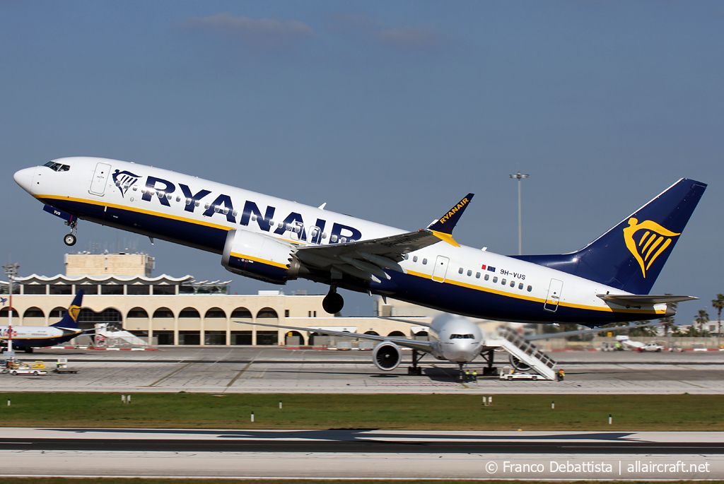 9H-VUS (62326) 2021 Boeing 737-8200 MAX