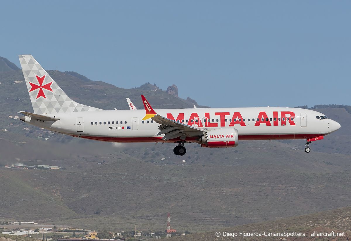 9H-VUF (65082) 2021 Boeing 737-8200 MAX