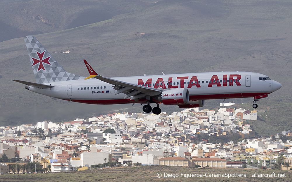 9H-VUD (65878) 2021 Boeing 737-8200 MAX