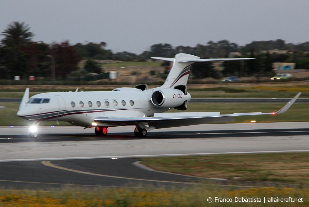 A7-CGO (6497) 2022 Gulfstream Aerospace G650ER