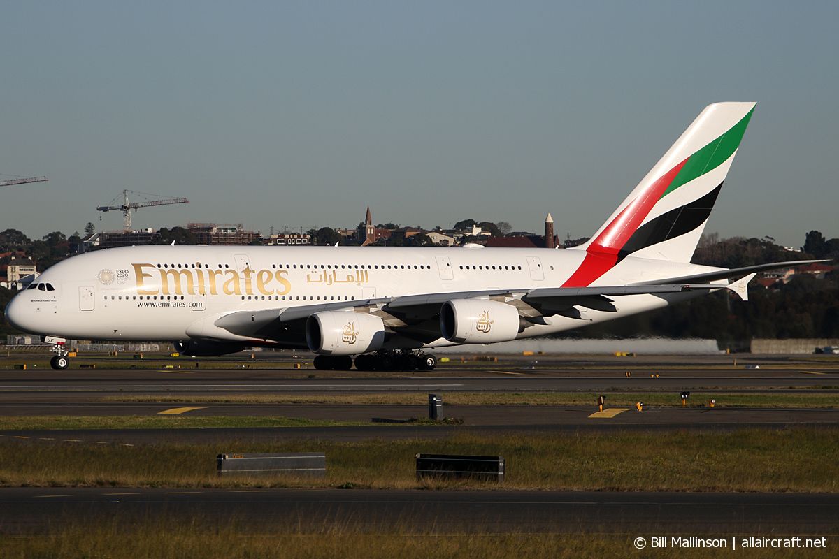 A6-EUE (217) 2016 Airbus A380-861