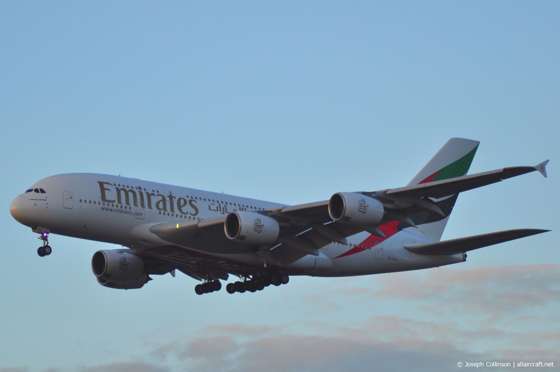 A6-EDG (023) 2009 Airbus A380-861