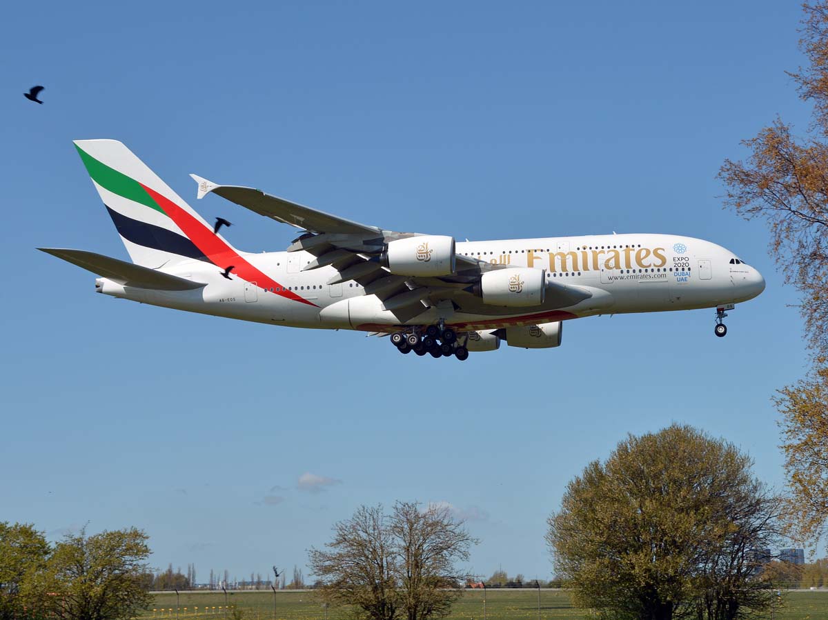 A6-EOS (203) 2015 Airbus A380-861