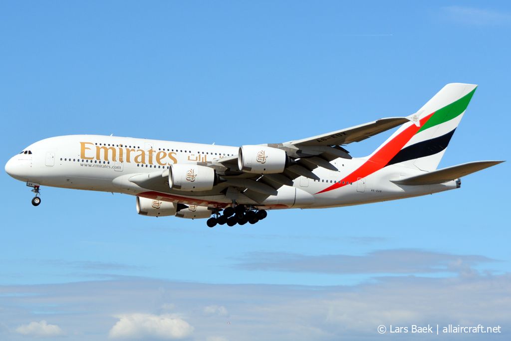 A6-EUX · Airbus A380-842 · (CPH / EKCH)