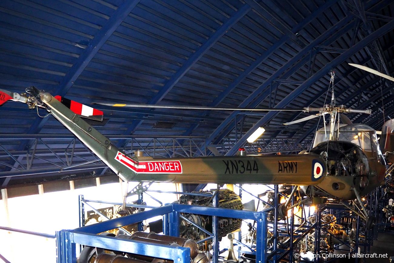 XN344 (S2/7150) 1960 Saunders-Roe Skeeter AOP.12