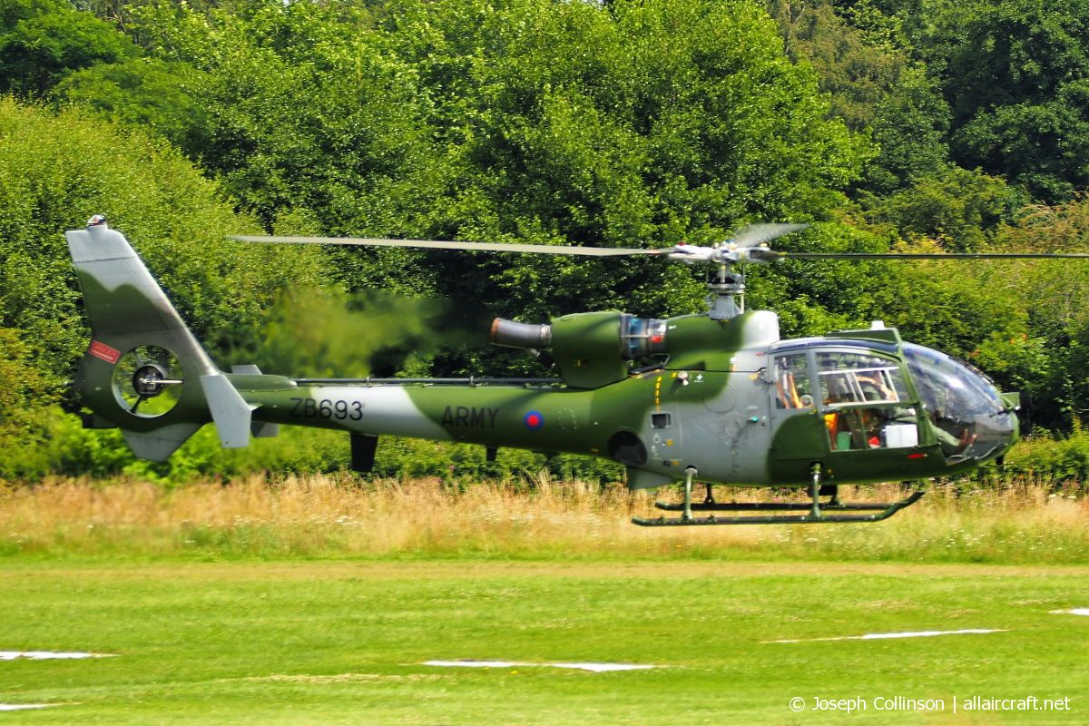 ZB693 (2009) Aerospatiale SA-341 Gazelle AH1