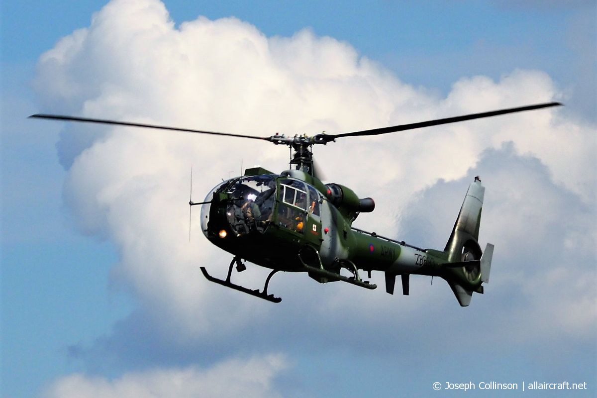 ZB693 (2009) Aerospatiale SA-341 Gazelle AH1