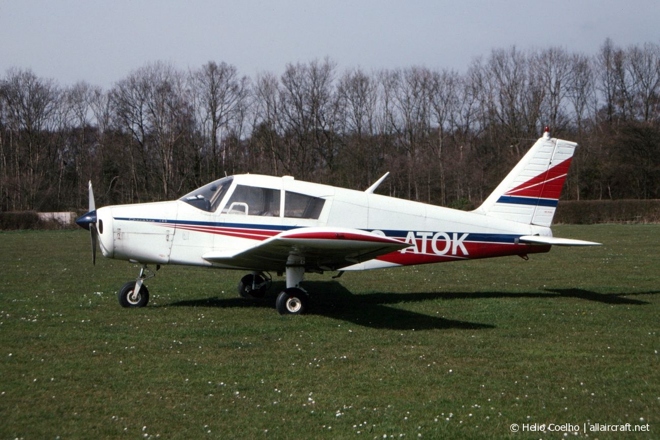 G-ATOK 28-21612 Piper PA-28-140 Cherokee