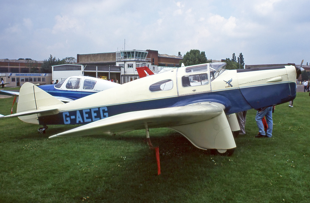 G-AEEG, (cn 216), Miles M-3A Falcon