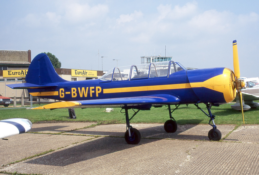 G-BWFP, (cn 855503), Yakovlev Yak-52 (Bacau)