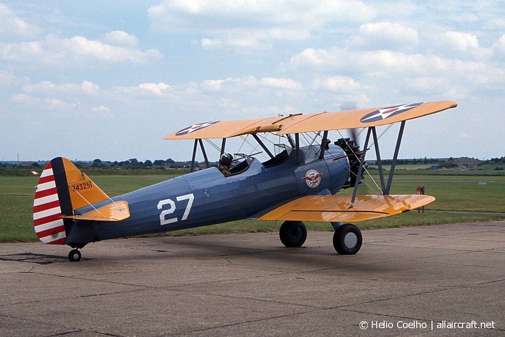G-NZSS (75-8611) 1943 Boeing N2S-5 Kaydet