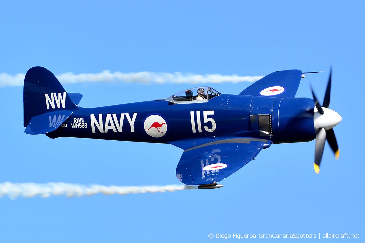 F-AZXJ (37733) 1949 Hawker Sea Fury FB11