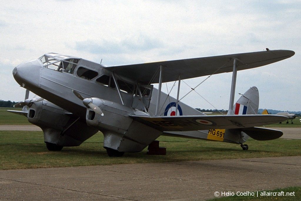 HG691 · De Havilland DH-89A Dominie/Dragon Rapide · (EGSU)