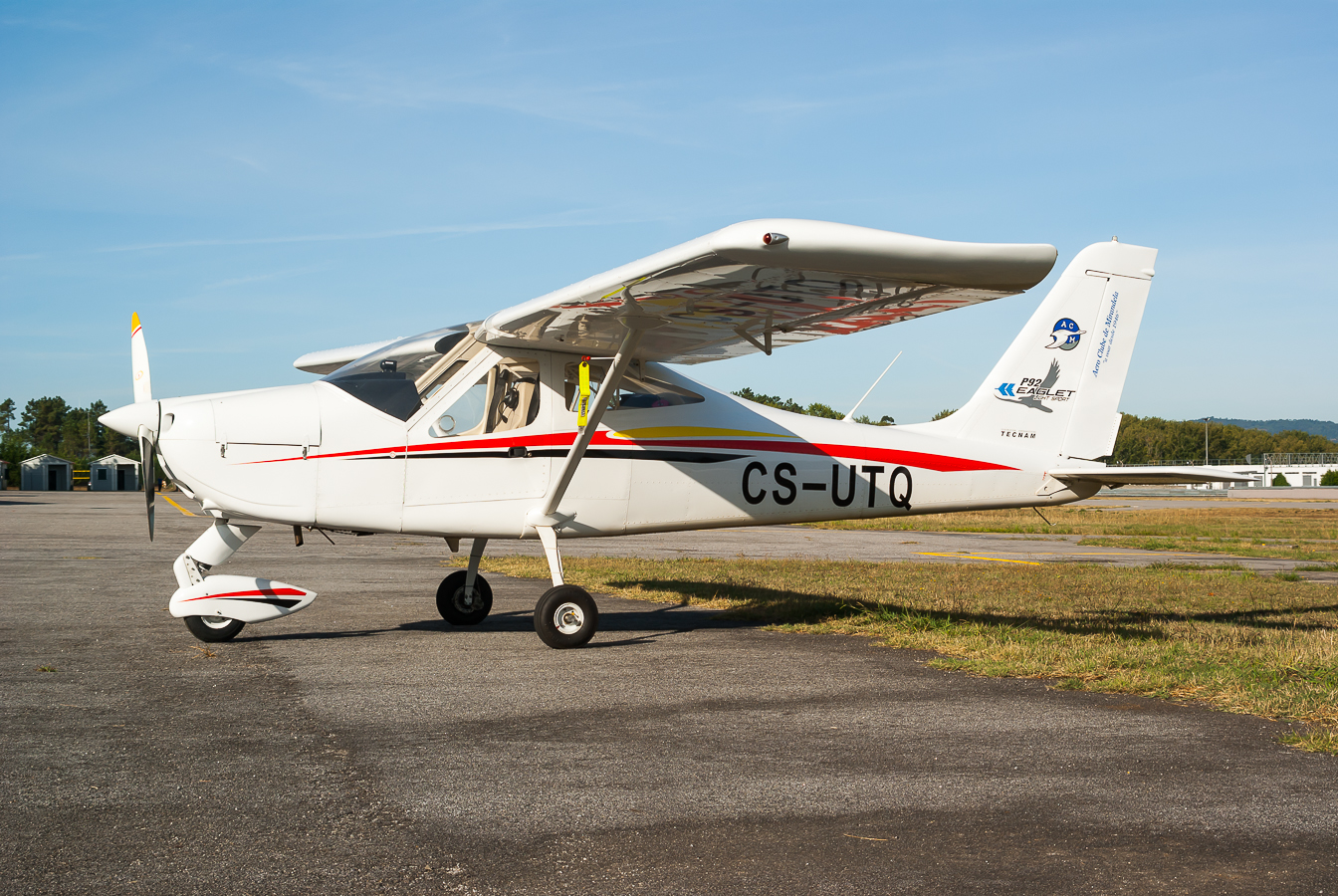 CS-UTQ · Tecnam P92 Eaglet Light Sport · (BGZ / LPBR)