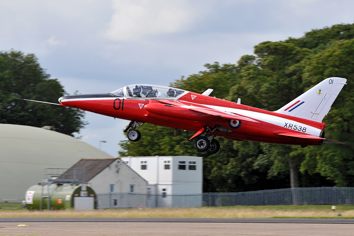 XR538 (FL549) 1963 Hawker Siddeley Gnat T1,