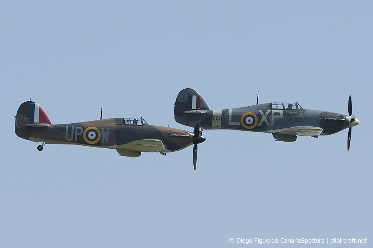 G-HHII / BE505 1940 Hawker Hurricane Mk2B