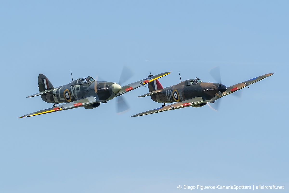 G-HHII / BE505 1940 Hawker Hurricane Mk2B