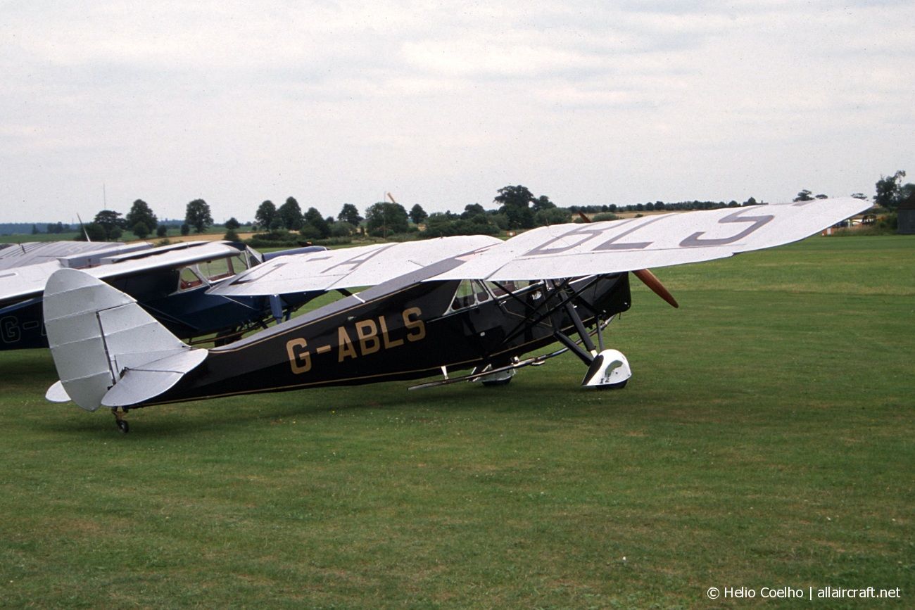 G-ABLS (2164) 1931 DeHavilland DH.80A Puss Moth