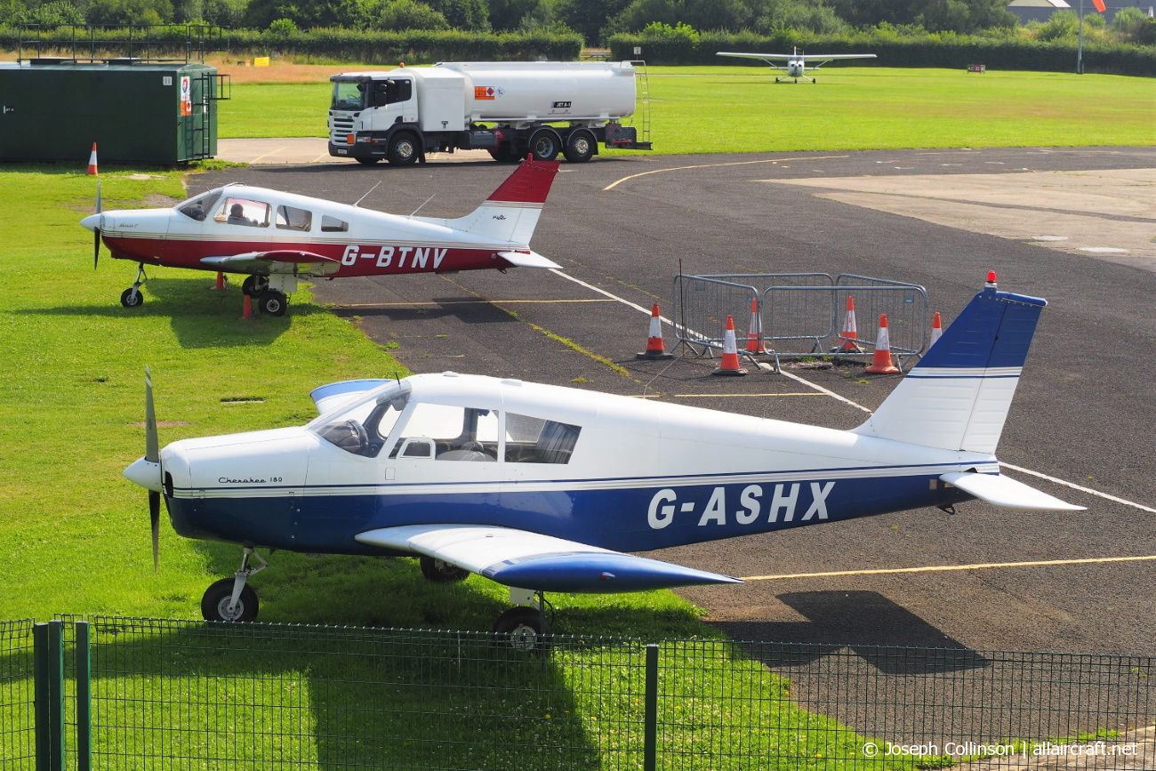 G-ASHX (28-1266) 1963 Piper PA-28-180 Cherokee