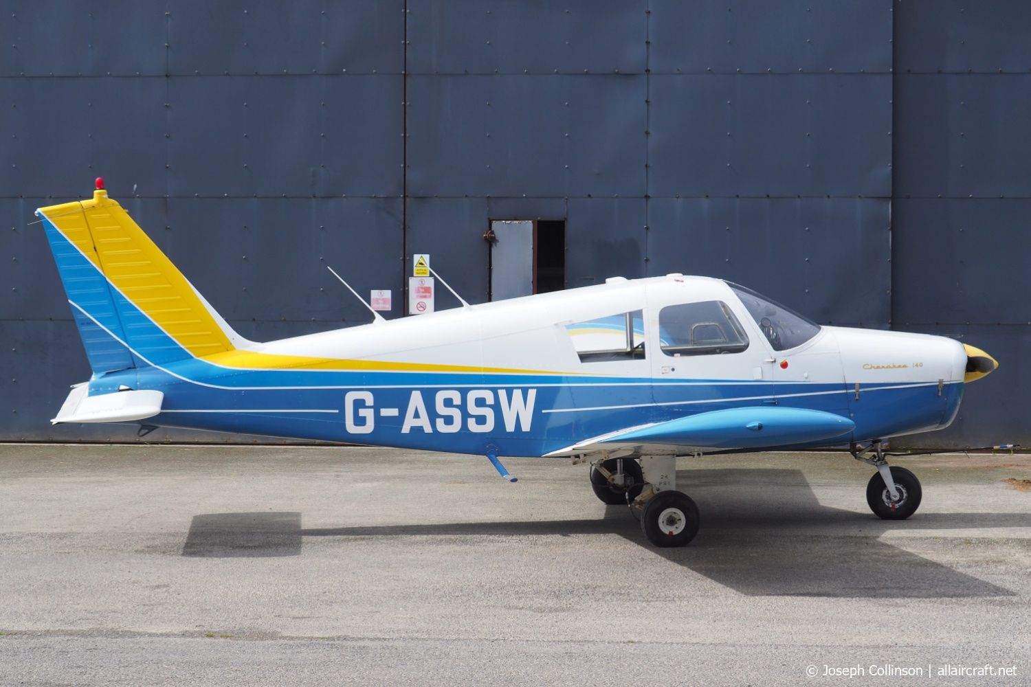 G-ASSW (28-20055) 1964 Piper PA-28-140 Cherokee