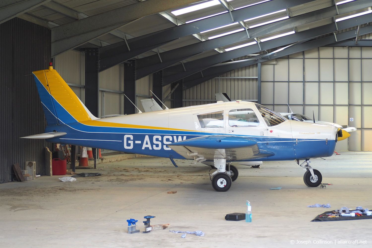 G-ASSW (28-20055) 1964 Piper PA-28-140 Cherokee