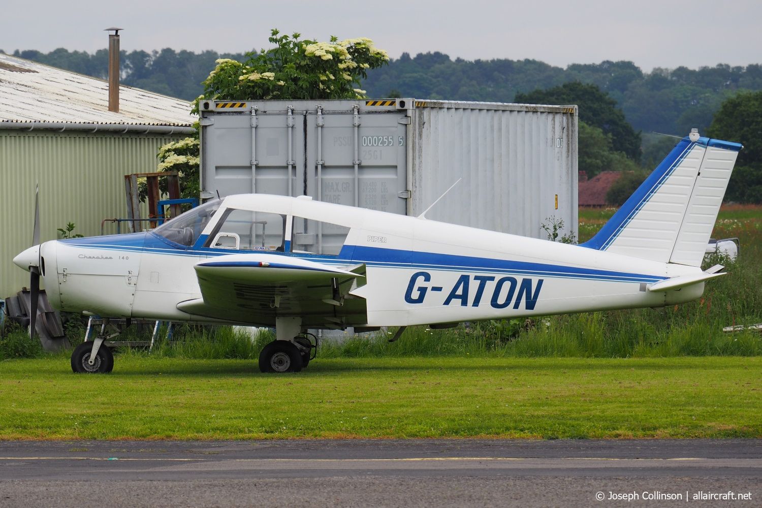 G-ATON (28-21654) 1966 Piper PA-28-140 Cherokee