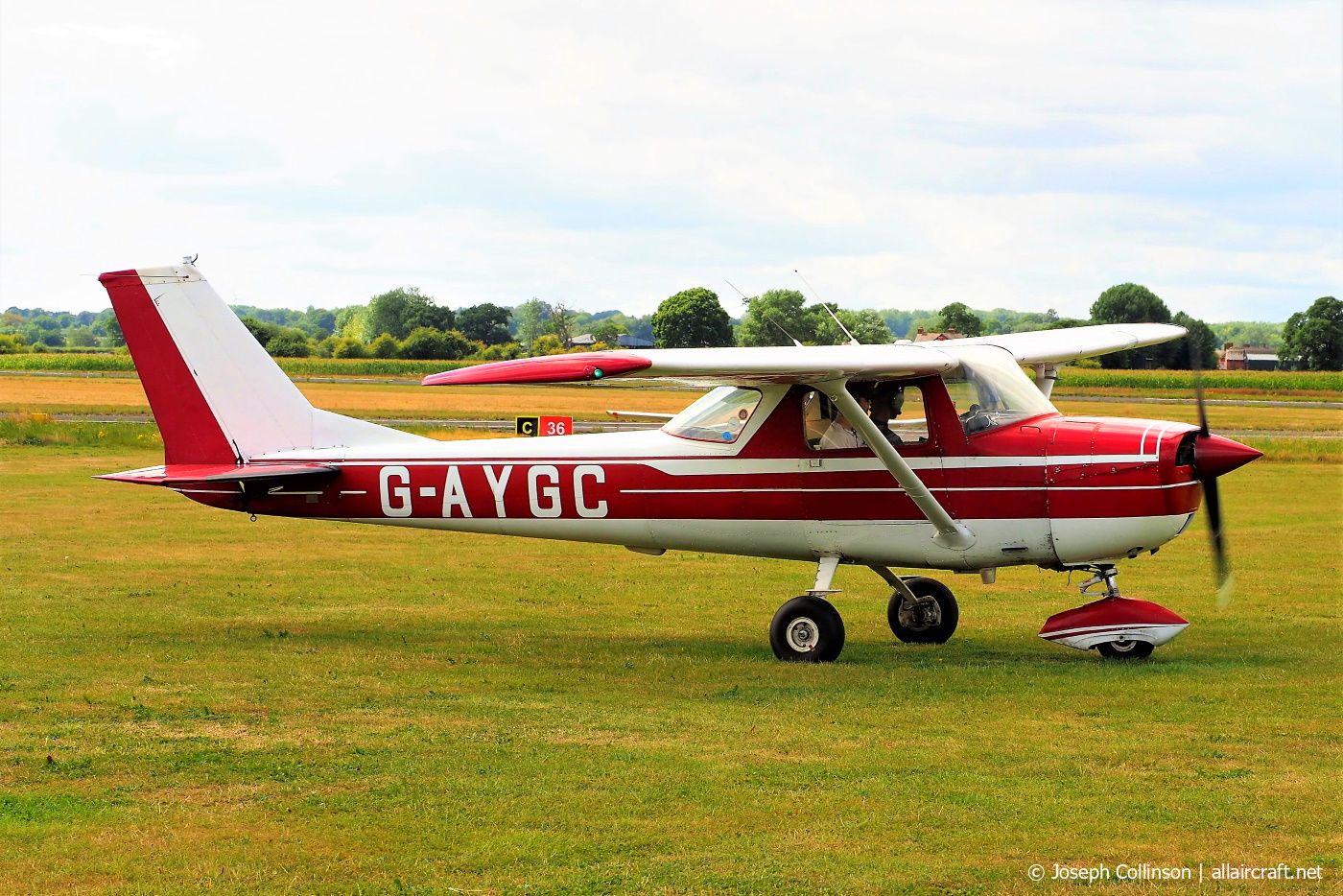 G-AYGC (0556) 1970 Reims-Cessna F150K