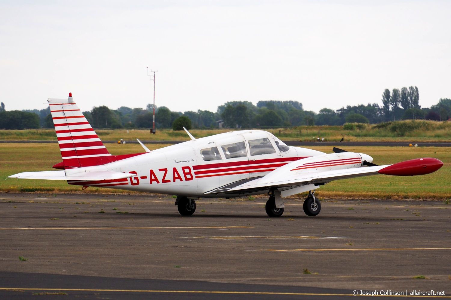 G-AZAB (30-1475) 1967 Piper PA-30-160 Twin Comanche