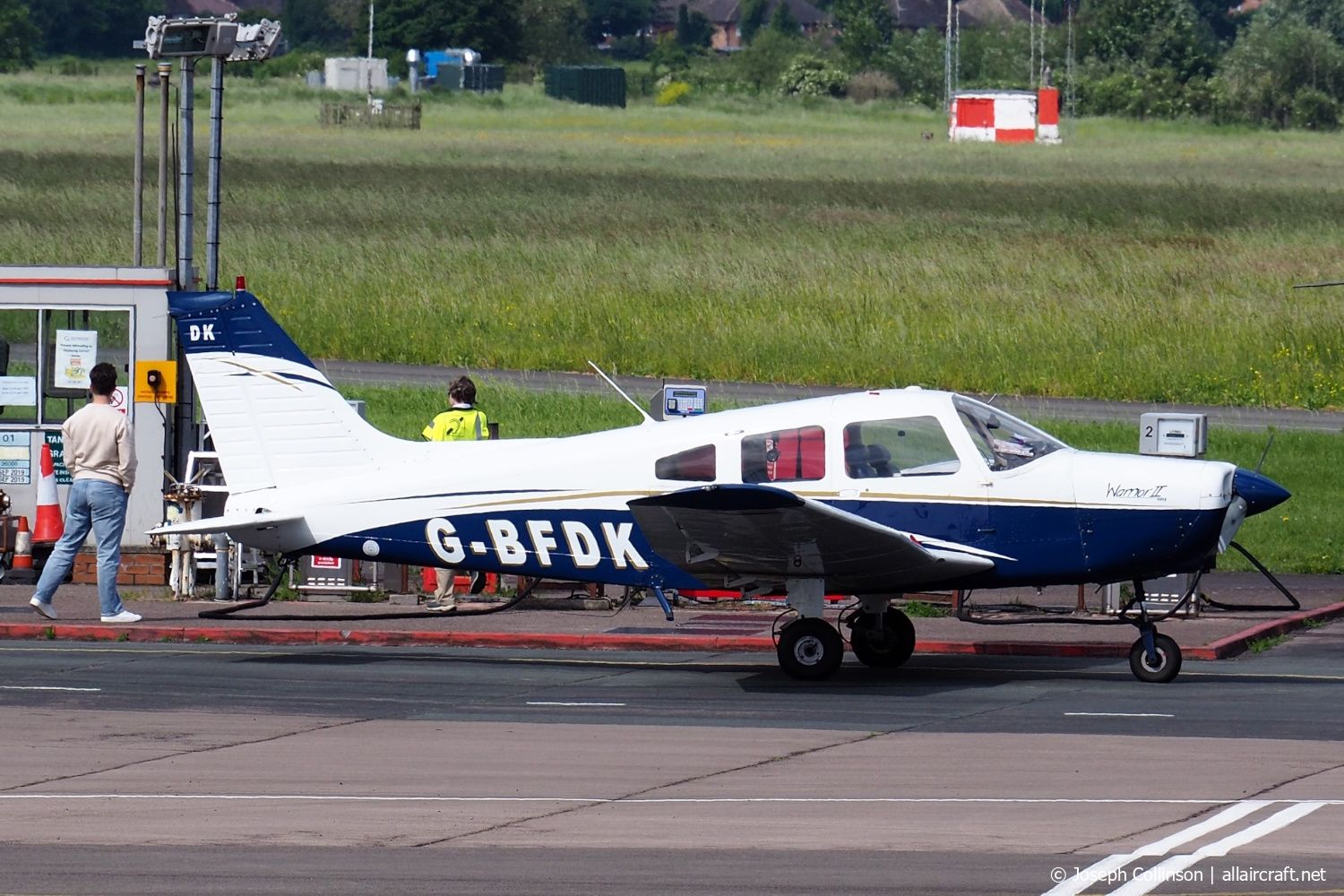 G-BFDK (28-7816010) 1977 Piper PA-28-161 Cherokee Warrior II
