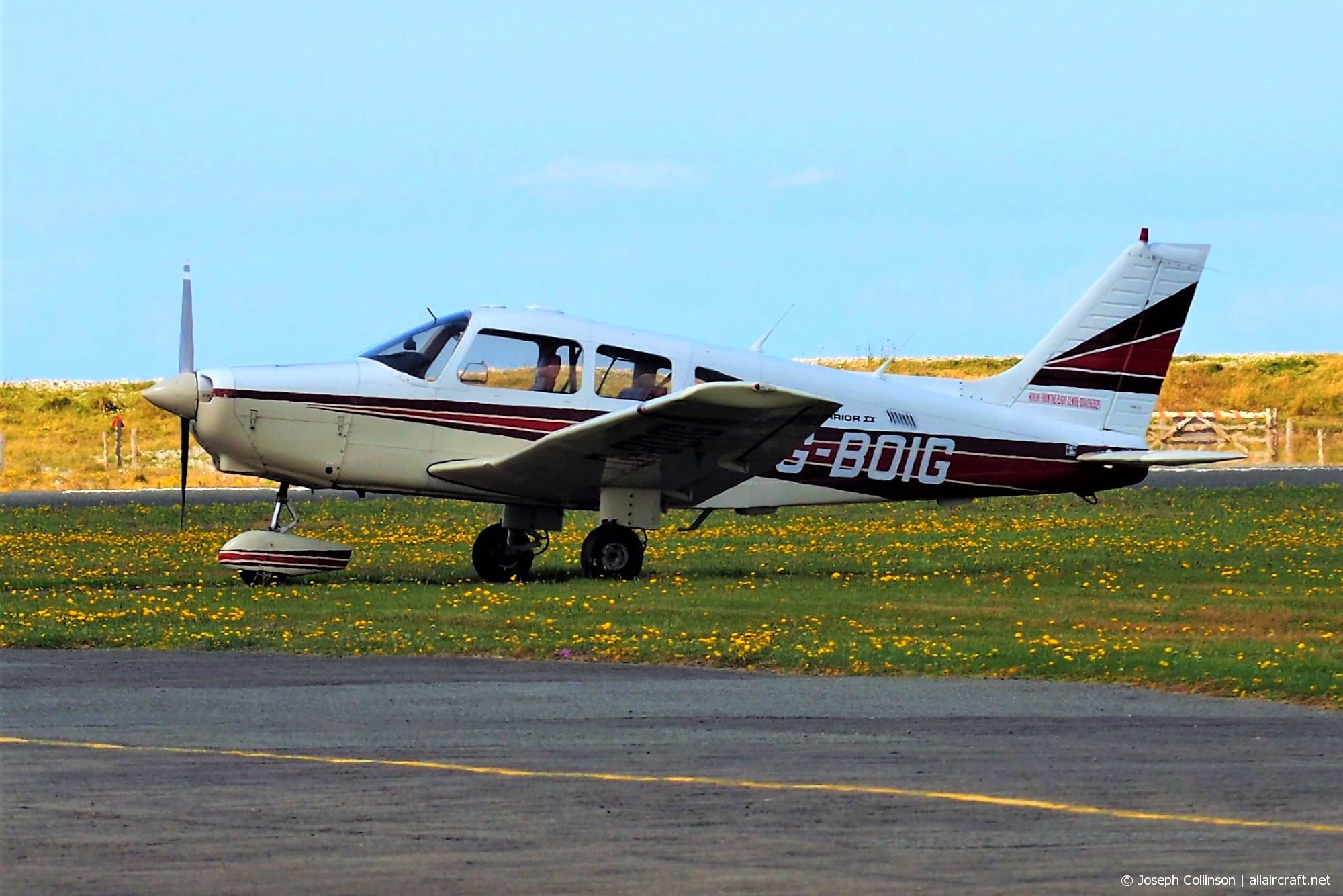 G-BOIG (28-8516027) 1985 Piper PA-28-161 Warrior II