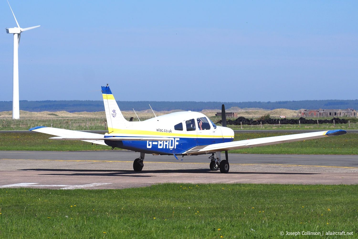 G-BRDF (28-7716085) 1977 Piper PA-28-161 Cherokee Warrior II