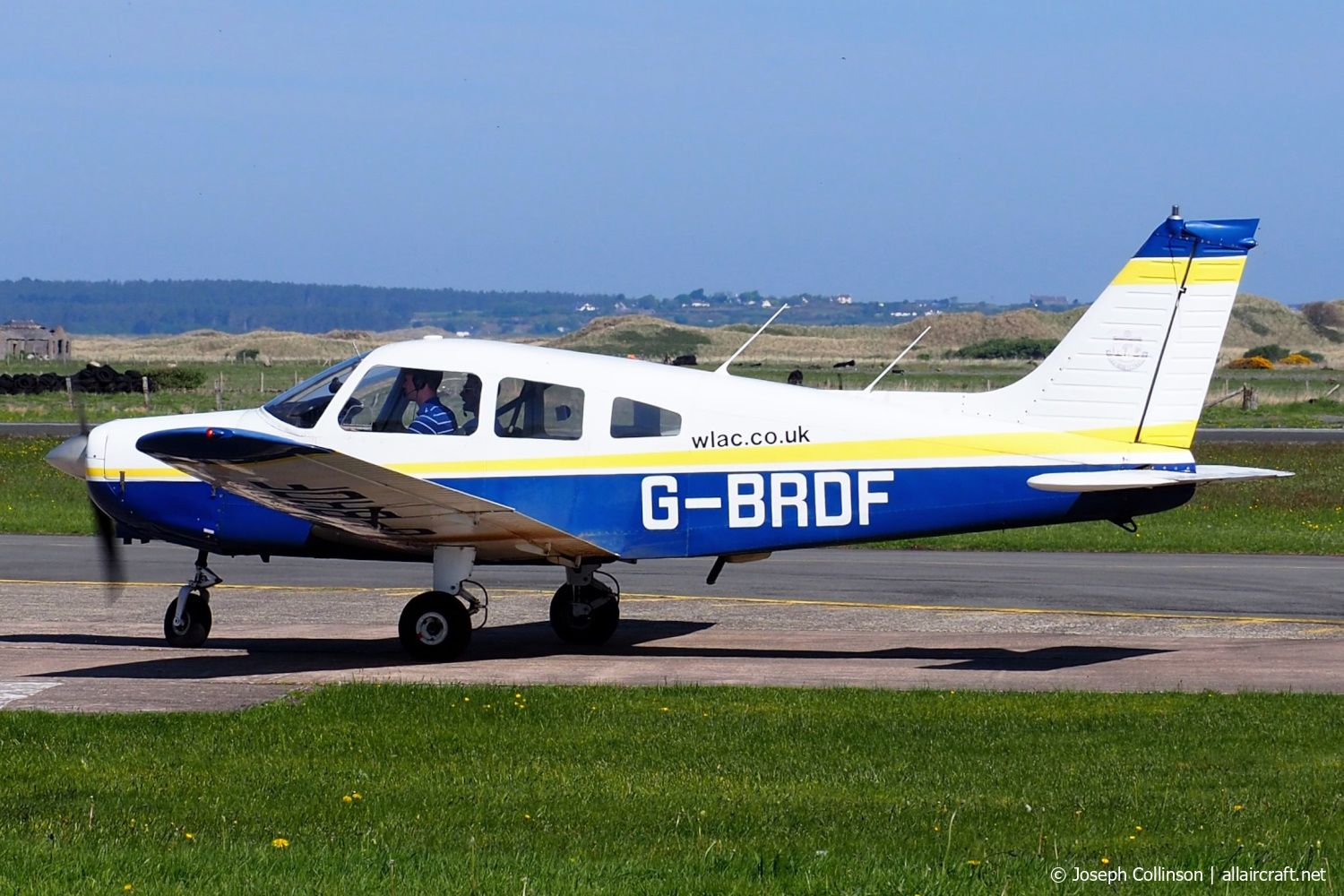 G-BRDF (28-7716085) 1977 Piper PA-28-161 Cherokee Warrior II