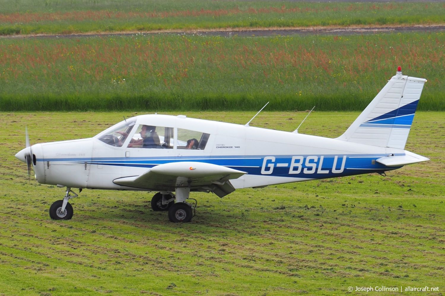 G-BSLU (28-24733) 1968 Piper PA-28-140 Cherokee