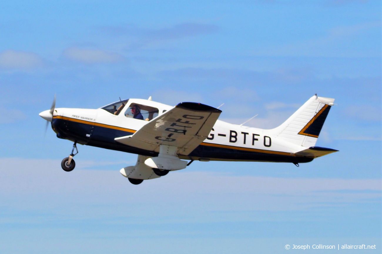 G-BTFO (28-7816580) 1978 Piper PA-28-161 Cherokee Warrior II