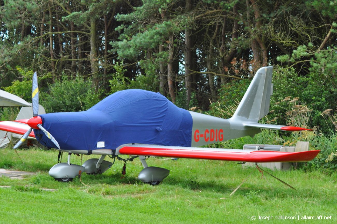 G-CDIG (PFA 315-14353) 2005 Aerotechnik EV-97 Eurostar