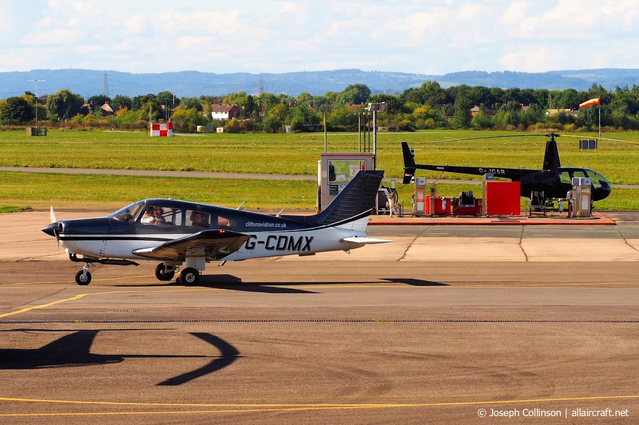 G-CDMX (28-7916006) Piper PA-28-161 Cherokee Warrior II
