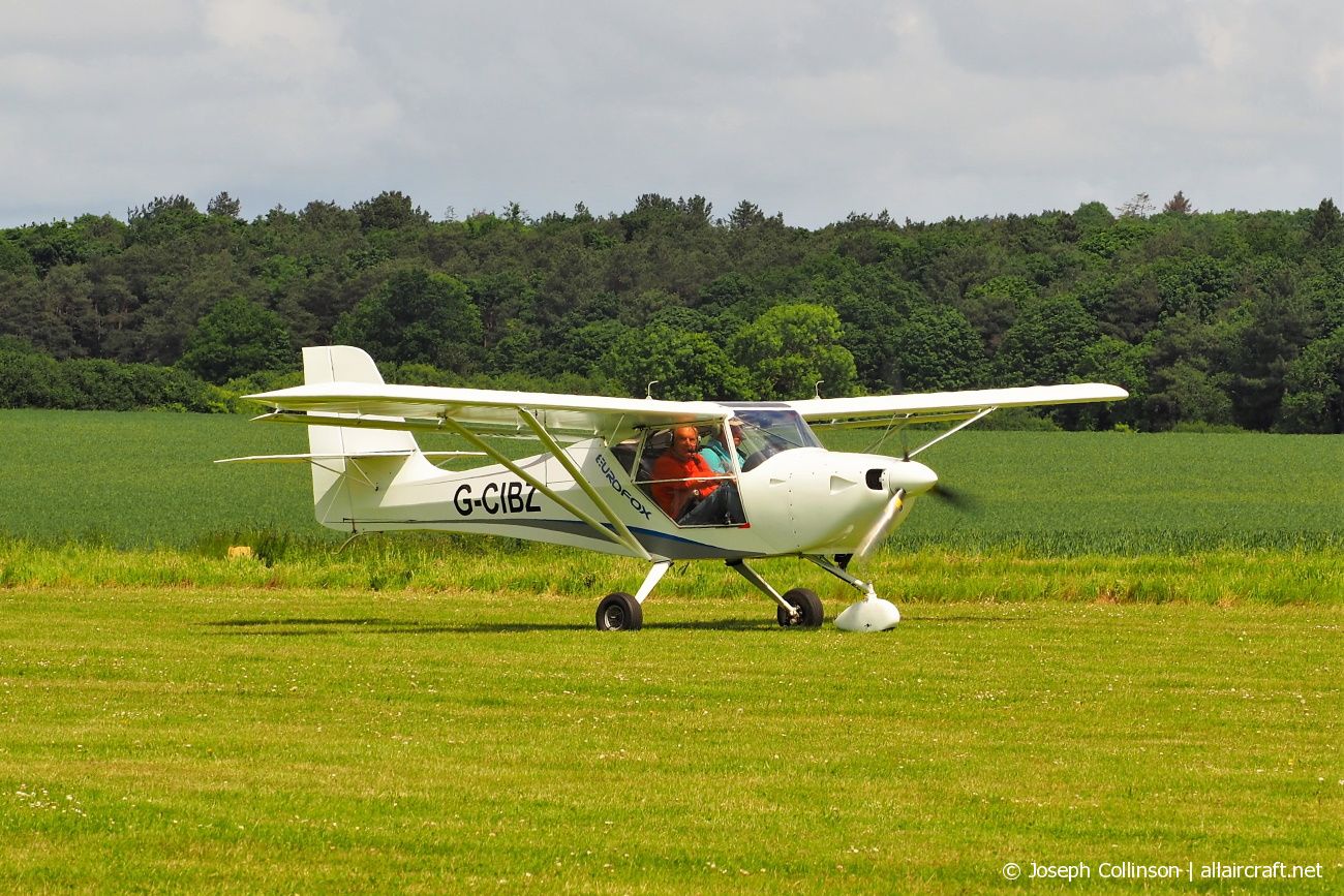 G-CIBZ (BMAA/HB/642) 2013 AeroPro Eurofox 912(S)