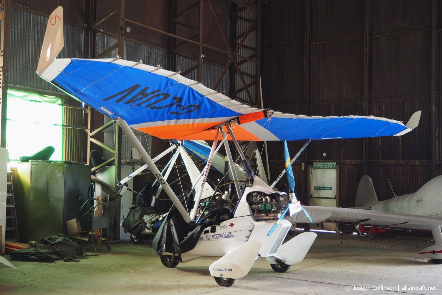 G-CUAV (EA 004) 2022 Exodus DeltaJet 500 Stingray