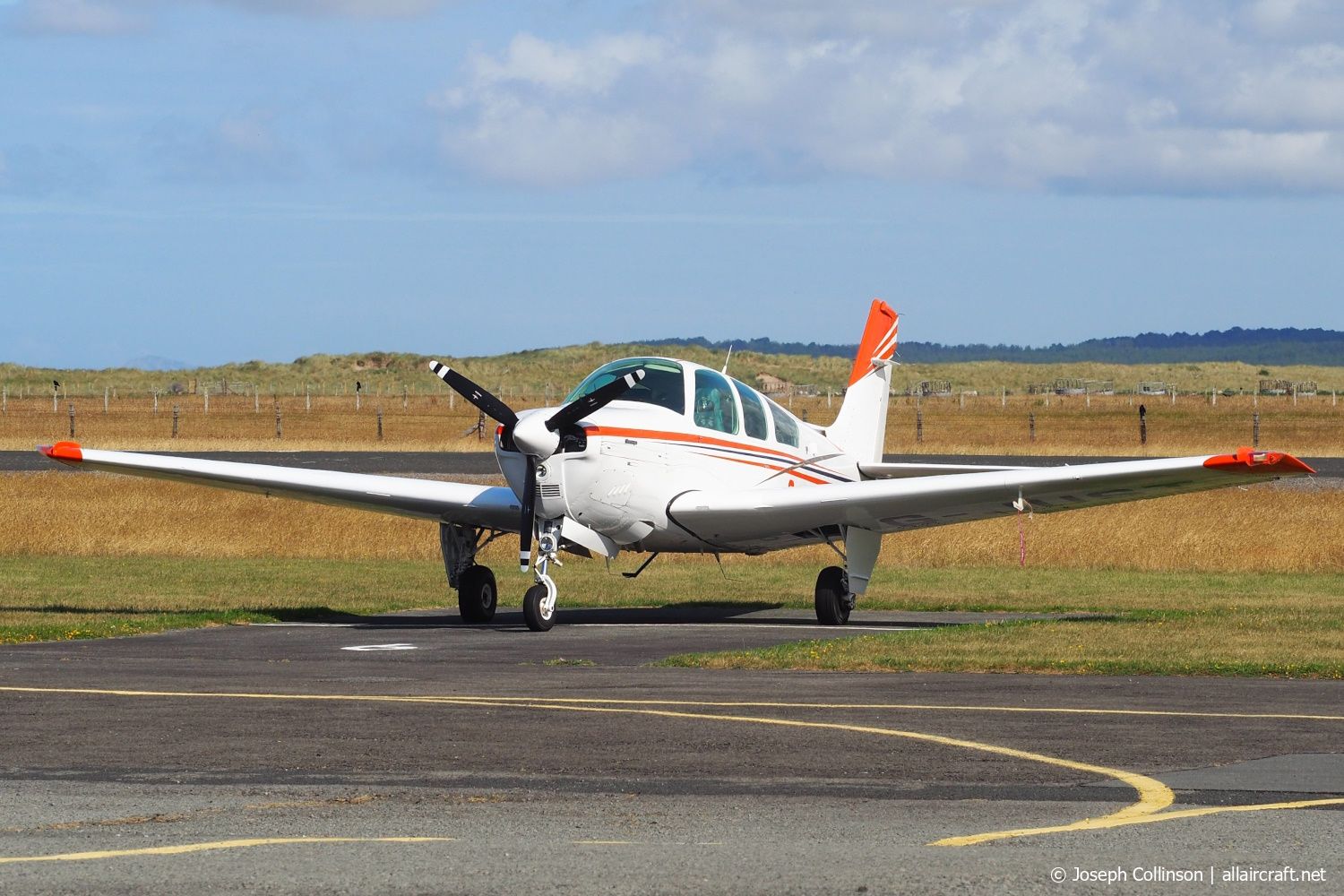 G-JUST (CE-1165) 1987 Beechcraft F33A Bonanza