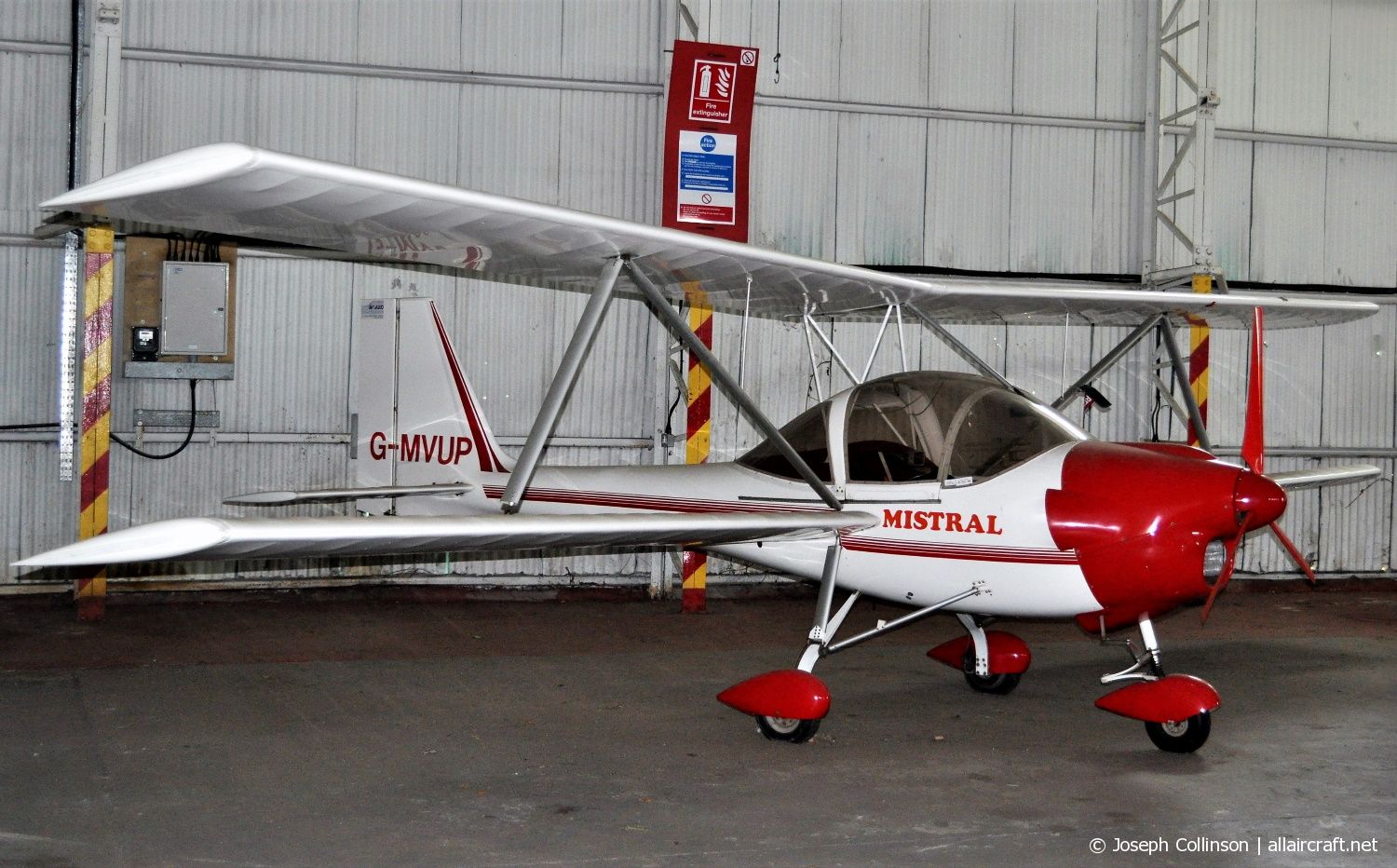 G-MVUP (BMAA/HB/003) 1988 Aviasud Mistral